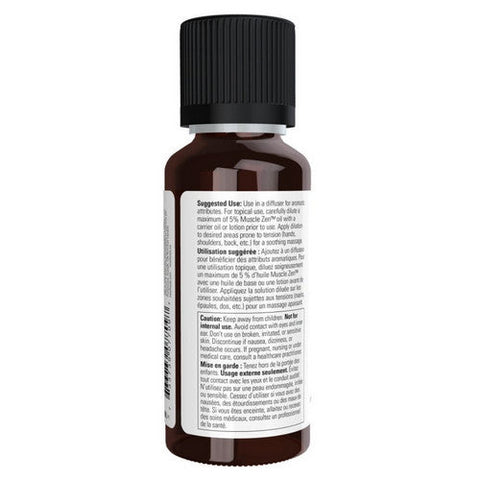 Now Foods, Muscle Zen Oil Blend, 1 Oz Now Foods
