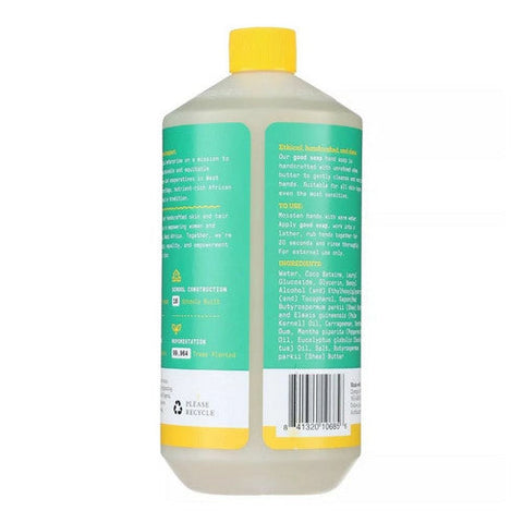 Alaffia, Alaffia Eucalyptus Mint Nourishing Hand Soap Refill, 32 Oz Alaffia