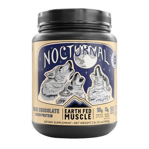Earth Fed Muscle, Muscle Nocturnal Casein Whey Protein Blend, 2 Lbs Earth Fed Muscle