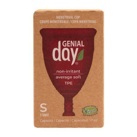 Genial Day, Menstrual Cup Small 17 MM, 1 Count Genial Day