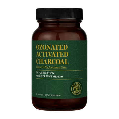 Global Healing Center, Ozonated Activated Charcoal, 60 Capsules Global Healing Center