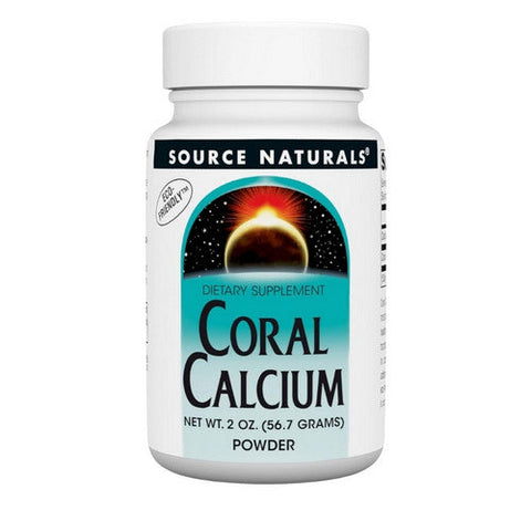Source Naturals, Coral Calcium, Powder 2 Oz Source Naturals