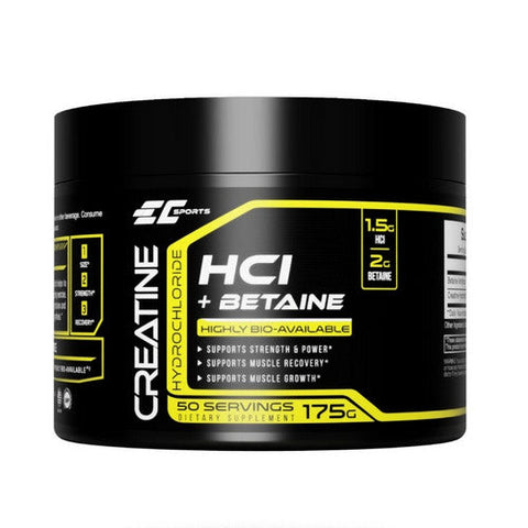 EC Sports, Creatine HCL Plus Betaine Powder, 175 Grams EC Sports