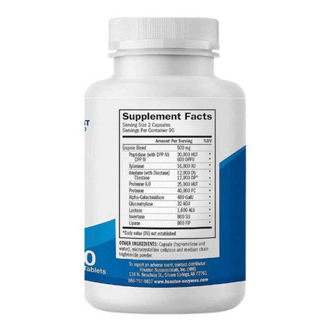 Houston Enzymes, TriEnza Enzyme, 180 Capsules Houston Enzymes