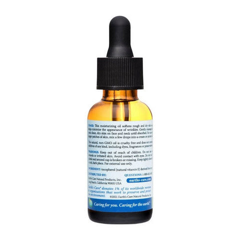 Earth's Care, Natural Vitamin E Oil, 1 Oz Earth's Care