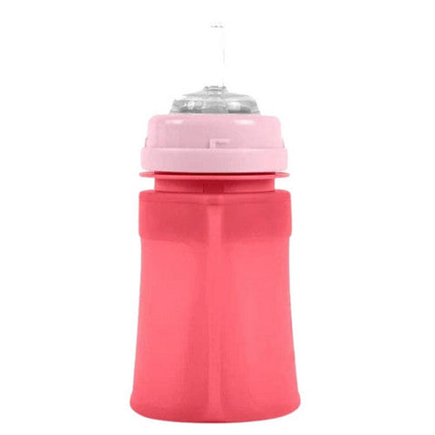 Green Sprouts, Pink Silicone & Sprout Ware Food Pocket, 5 oz Green Sprouts