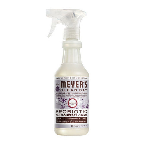 Mrs. Meyers Clean Day, Probiotic Multi Surface Cleaner Spray Lavender Scent, 16 Oz Mrs. Meyers Clean Day
