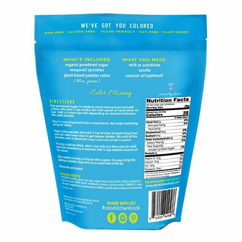 Colorkitchen, Color Kitchen Winter Icing Mix, 11.44 Oz Colorkitchen