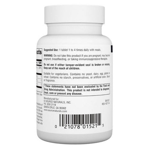 Source Naturals, Dim, 100 MG, (Diindolylmethane) 60 Tabs Source Naturals