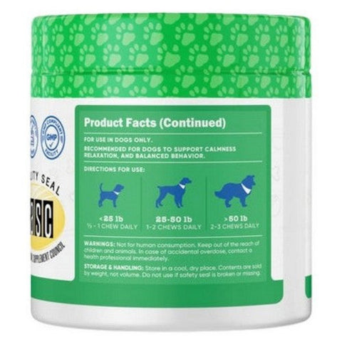 Nutricost, Nutricost Pet Calming Support Beef, 60 Chews Nutricost