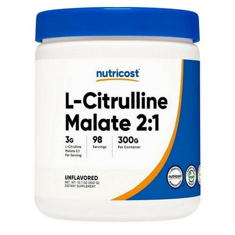 Nutricost, L-Citrulline Malate (2:1) Powder, 300 Grams Nutricost