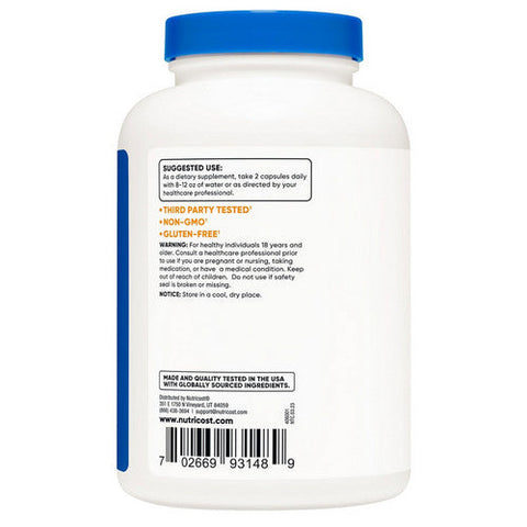 Nutricost, Fenugreek Seed, 675 Mg, 240 Caps Nutricost