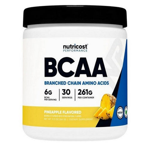 Nutricost, BCAA Powder Pineapple, 30 Serving Nutricost