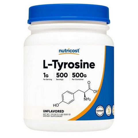 Nutricost, L-Tyrosine Powder, 500 Grams Nutricost