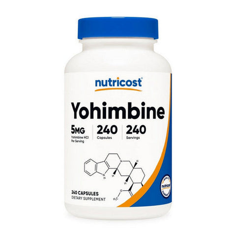 Nutricost, Yohimbine, 5 Mg, 240 Caps Nutricost