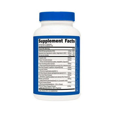Nutricost, Testosterone Complex Capsules, 1800 Mg, 90 Count Nutricost