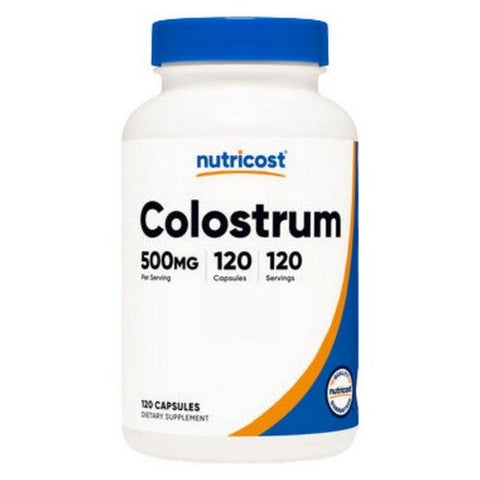 Nutricost, Colostrum Capsules, 500 Mg, 120 Count Nutricost