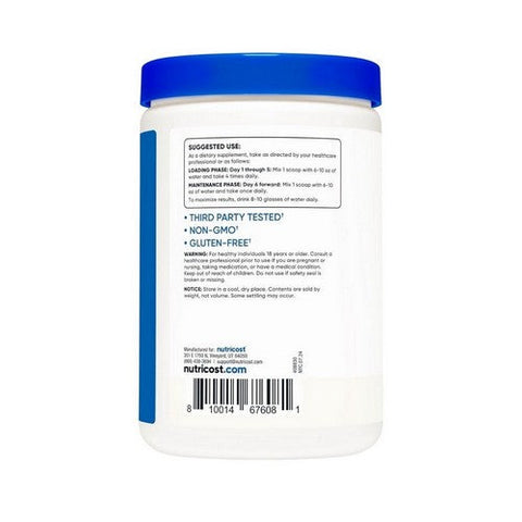 Nutricost, Performance Creatine Monohydrate Unflavoured, 500 Grams Nutricost