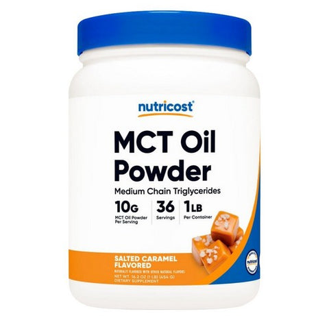 Nutricost, MCT Oil Powder Salted Caramel, 1 Lb Nutricost