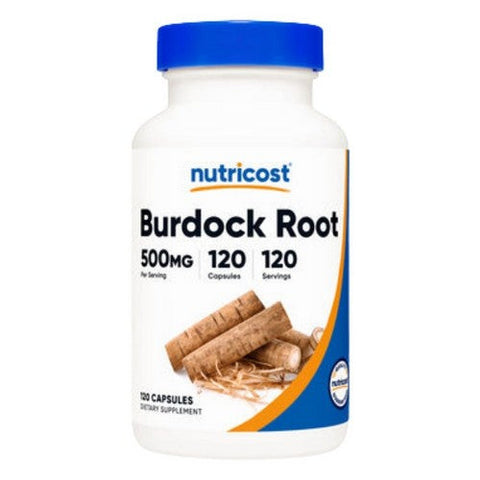 Nutricost, Burdock Root Capsules, 500 Mg, 120 Count Nutricost