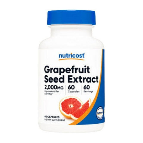 Nutricost, Grapefruit Seed Capsules, 2,000 Mg, 60 Count Nutricost