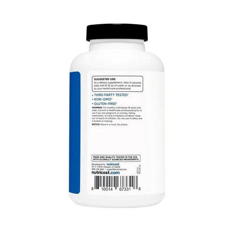 Nutricost, Performance Nitric Oxide Booster, 2250 Mg, 180 Caps Nutricost
