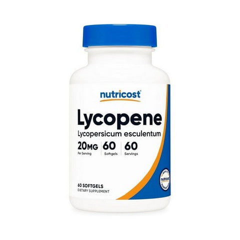 Nutricost, Lycopene, 20 Mg, 60 Softgels Nutricost