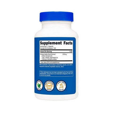 Nutricost, Stinging Nettle Extract Capsules, 7,500 Mg, 120 Count Nutricost