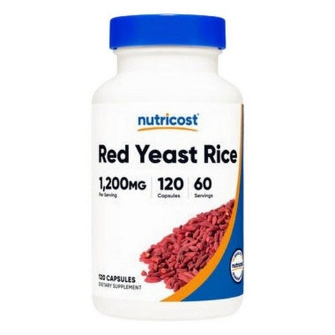 Nutricost, Red Yeast Rice Capsules, 1200 Mg, 120 Count Nutricost