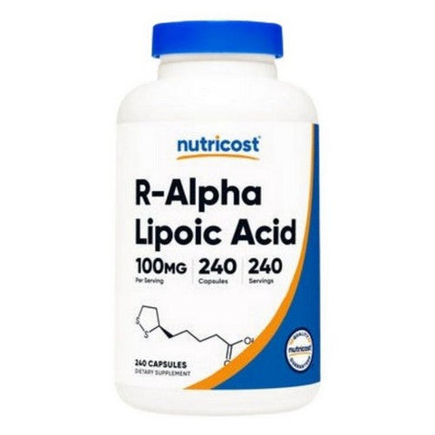 Nutricost, R-Alpha Lipoic Acid Capsules, 100 Mg, 240 Count Nutricost