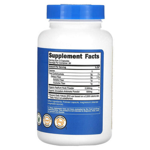 Nutricost, Fiber Capsules MWO, 600 Mg, 150 Count Nutricost
