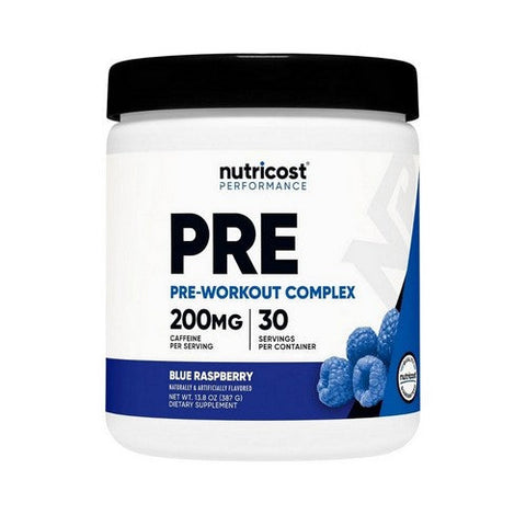Nutricost, Performance Pre-Workout Complex Blue Raspberry, 200 Mg, 13.8 Oz Nutricost
