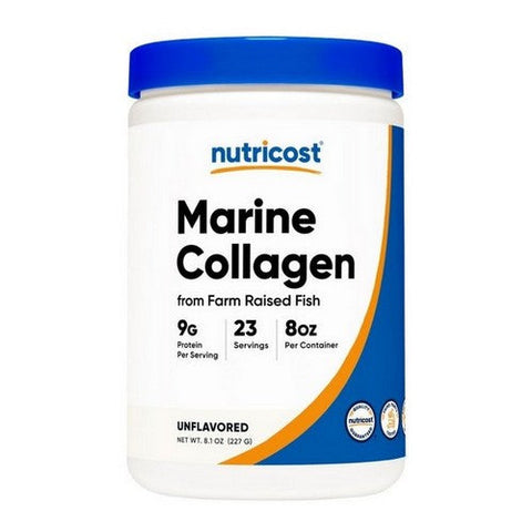 Nutricost, Marine Collagen Powder Farm Raised, 8 Oz Nutricost