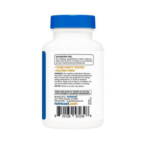 Nutricost, Copper Glycinate Capsules, 3 Mg, 120 Count Nutricost