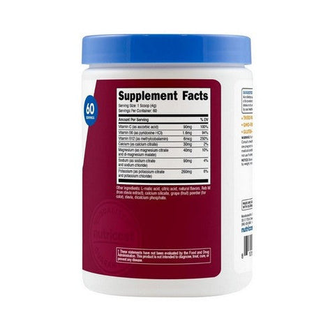 Nutricost, Electrolytes Advanced Hydration Complex Grape, 8.4 Oz Nutricost