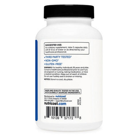 Nutricost, My HMB Capsules, 1500 Mg, 120 Count Nutricost