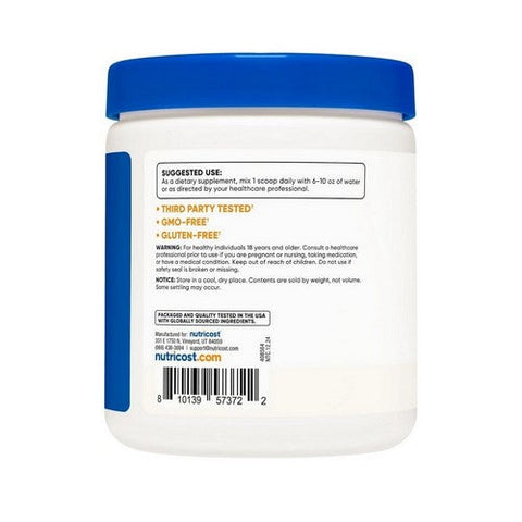 Nutricost, Cla Unflavoured, 1200 Mg, 8.1 Oz Nutricost
