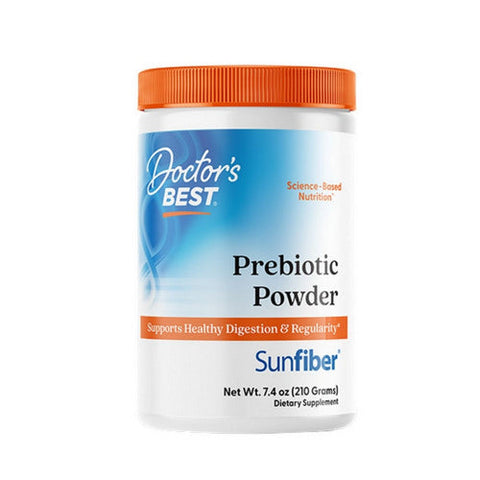Doctors Best, Prebiotic Powder Sunfiber Unflavored, 7.4 Oz Doctors Best