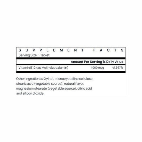 Jarrow Formulas, Methyl B-12, 1000 mcg, 100 Lozenges Jarrow Formulas