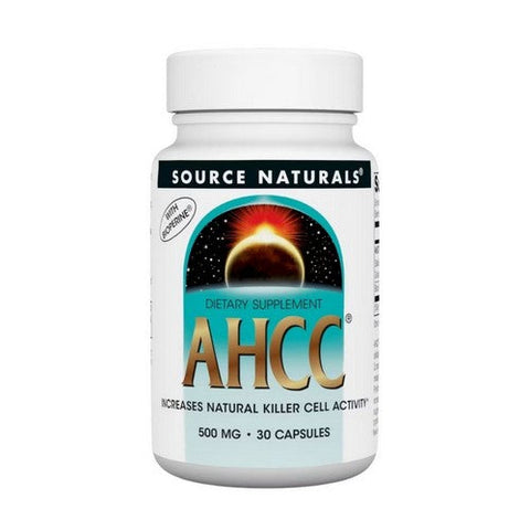 Source Naturals, AHCC with BioPerine, 500 Mg, 30 Caps Source Naturals