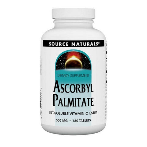 Source Naturals, Ascorbyl Palmitate, 180 Tabs Source Naturals
