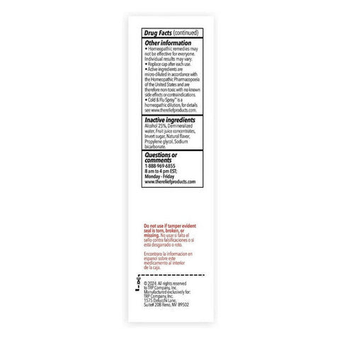 The Relief Products, Cold And Flu Spray, 0.67 Oz The Relief Products
