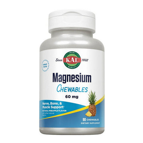 Kal, Magnesium Chewable, 90 Count Kal