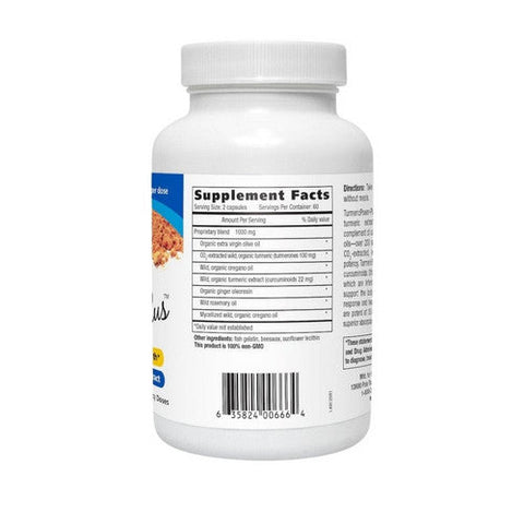 North American Herb & Spice, Turmeric Power Plus Gels, 120 Softgels North American Herb & Spice