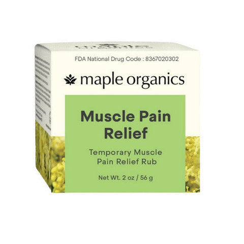 Maple Organics, Muscle Pain Relief, 2 Oz Maple Organics