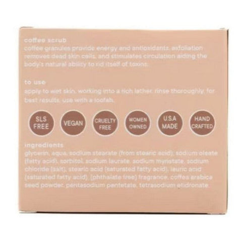 Latika Soap, Bar Soap Morning Coffee, 4 Oz Latika Soap