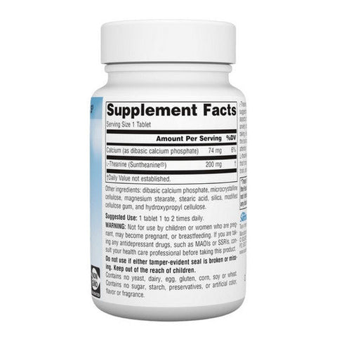 Source Naturals, L-Theanine, 200 mg, 60 Tabs Source Naturals