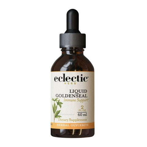 Eclectic Herb, Goldenseal - Liquid, 2 Oz Alcohol free Eclectic Herb