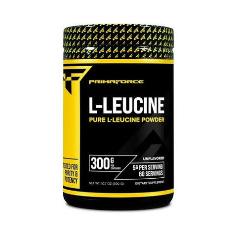 Primaforce, L-Leucine Powder Unflavored, 300 Grams Primaforce