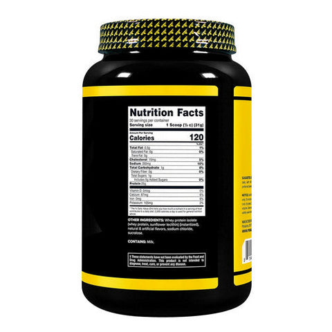 Primaforce, Whey Protein Isolate Vanilla, 2 Lbs Primaforce